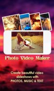 Photo Video Maker screenshot 0