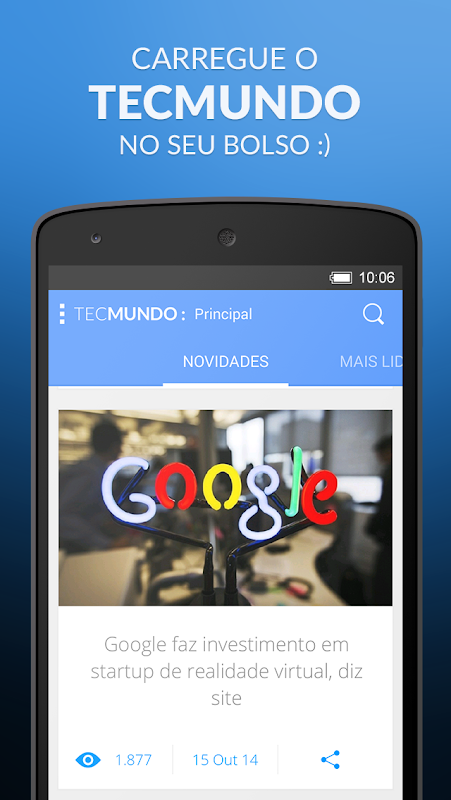 TecMundo Notícias - APK Download for Android