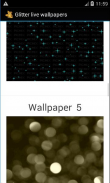 Glitter live wallpapers screenshot 3