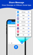 Escreva SMS por voz: SMS de voz, aplicativo de screenshot 0