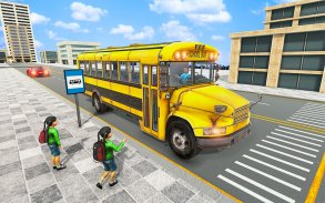 City School Bus Driving Sim:3D screenshot 6