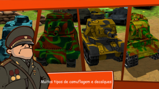 Toon Wars: Jogos de Tanques Multiplayer Grátis screenshot 1