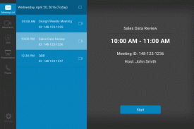 RingCentral Rooms screenshot 1