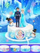 Icy Princess & Prince Cake screenshot 1