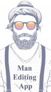 Man Editor App - Smarty & Macho Man screenshot 1