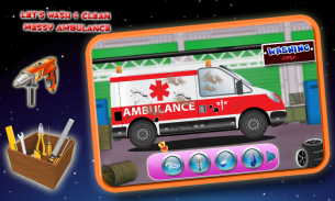 Ambulance Repair Garage game screenshot 5