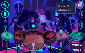 Drums jogo eletrônico screenshot 3