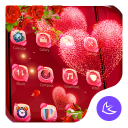 Red rose love-APUS launcher  free theme Icon