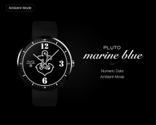 Marine Blue watchface by Pluto screenshot 1