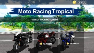 speed bike racing simulator screenshot 1