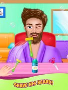 Barber Beard & Hair Salon game screenshot 4