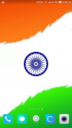 Indian Flag Live Wallpaper -Ha screenshot 3