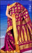 Women Pattu Saree Photo Suit screenshot 0