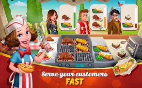 Tasty Town 🍔🍟 Restaurant und Koch Spiel 🍦🍰 screenshot 22