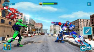 Superhero Robot Transform Game screenshot 0