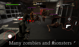 악의 좀비 주민 공포 : 3 인칭 슈팅 게임 screenshot 3