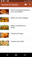 Receitas de Salgados screenshot 1