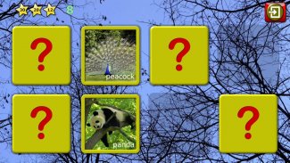 Kids animal puzzle and memory screenshot 0