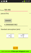 Pressure Converter Equation screenshot 0