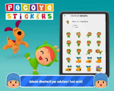 Pocoyo sticker: adesivi per Whatsapp screenshot 4