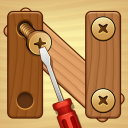 Sekrup dan Baut: Puzzle Kayu icon