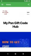 My psn gift code hub screenshot 1