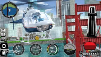 Helicopter Simulator SimCopter 2017 Free screenshot 0
