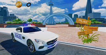 Real 911 Mercedes Police Car Game Simulator 2021 screenshot 2