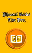 Phrasal Verbs List Pro screenshot 0