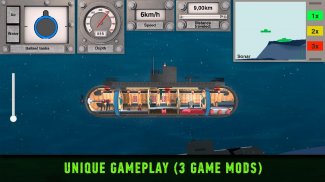 Nuclear War Submarine inc -  Battleship Simulator screenshot 3