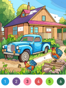 Country Farm Coloring Book screenshot 2