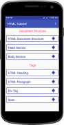 HTML Tutorial screenshot 2