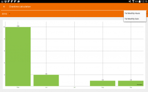 Overtime calculation screenshot 9