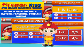 Fireman's Fourth Grade Games screenshot 0