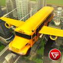 Fliegen Schulbus Simulator 3D