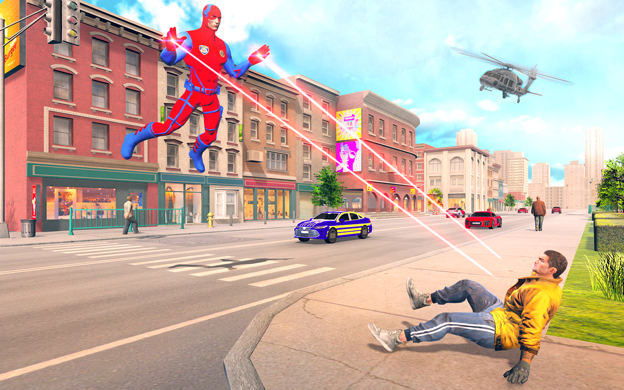 Captain Super Hero Man Game 3D - Загрузить APK для Android | Aptoide