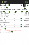 Geneesmiddelenrepertorium BCFI screenshot 13