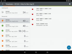 Unit4 Timesheets M4 screenshot 7