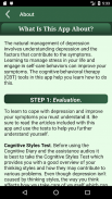 Depression CBT Self-Help Guide screenshot 3