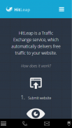 Hitleap Get free website traff screenshot 0