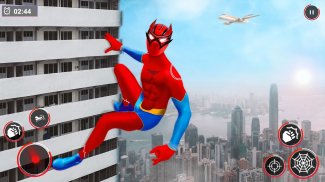 Flying Spider Rope Hero Fight screenshot 2
