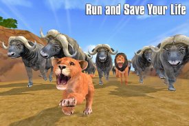 The Lion Simulator: Animal Family Game screenshot 0