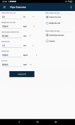Pipe Diameter Calculator screenshot 2