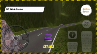 Mor Araba Dağa Tırmanma Oyunu screenshot 2