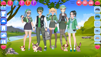 Anime Friends - Cute Team Make screenshot 3