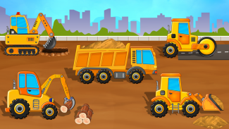 Kids Construction Vehicle Game screenshot 5