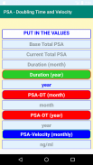 PSA- Calculations of Doubling Time and Velocity screenshot 0