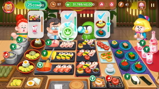 เปิดร้านที่เกมทำอาหาร LINE เชฟ screenshot 7