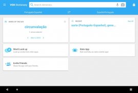 VOX Portuguese<>Spanish Dictionary screenshot 14