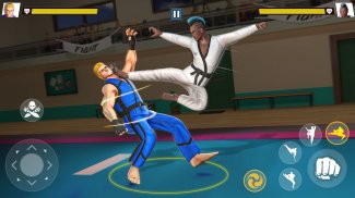 การต่อสู้คาราเต้จริง 2019:การฝึกอบรม KungFu Master screenshot 13
